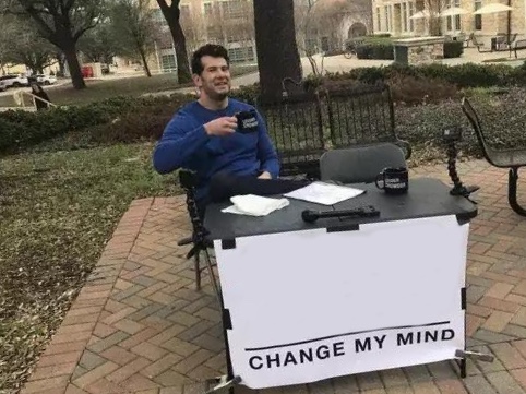 Change My Mind meme about In Common Beauty