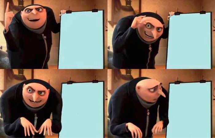 Gru's Plan meme about In Common Beauty